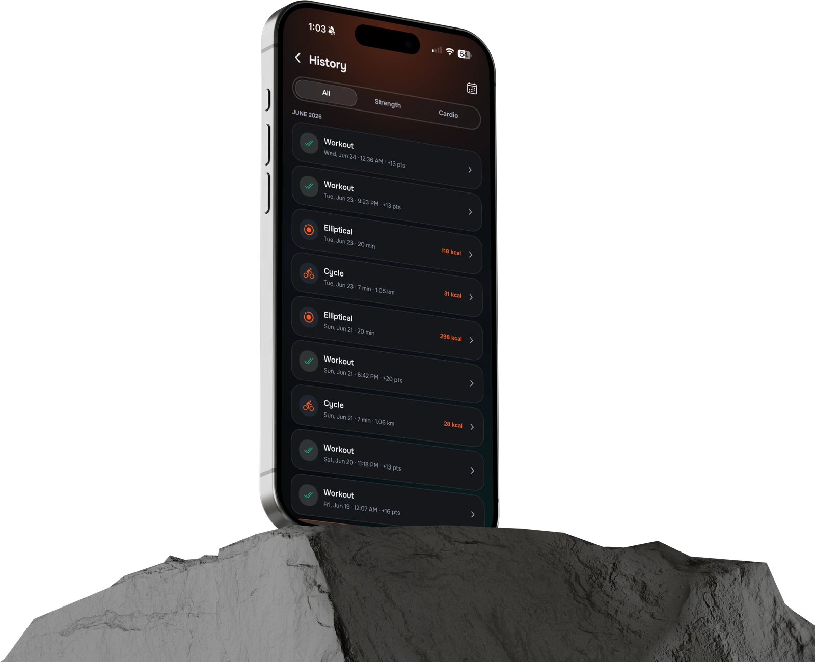 Strakk app: History
