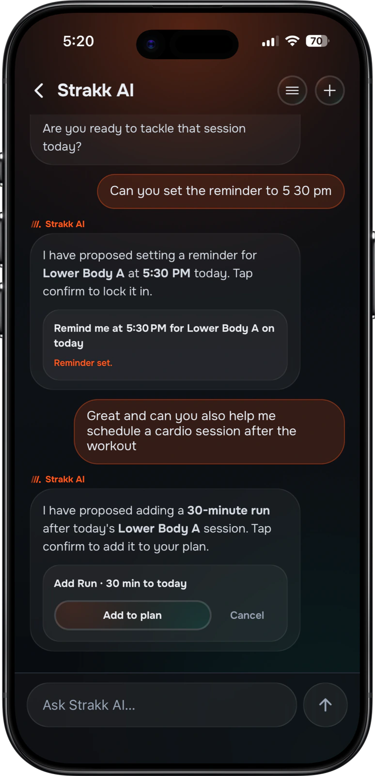 Strakk app: Coach Lab